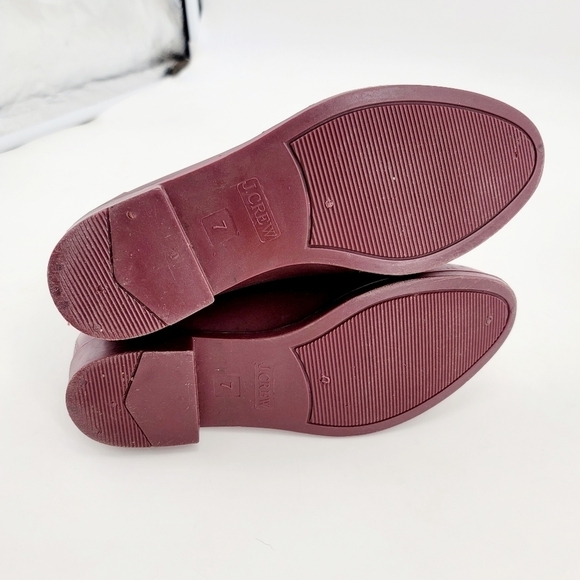 J Crew Maroon Rain Booties - Picture 8 of 8